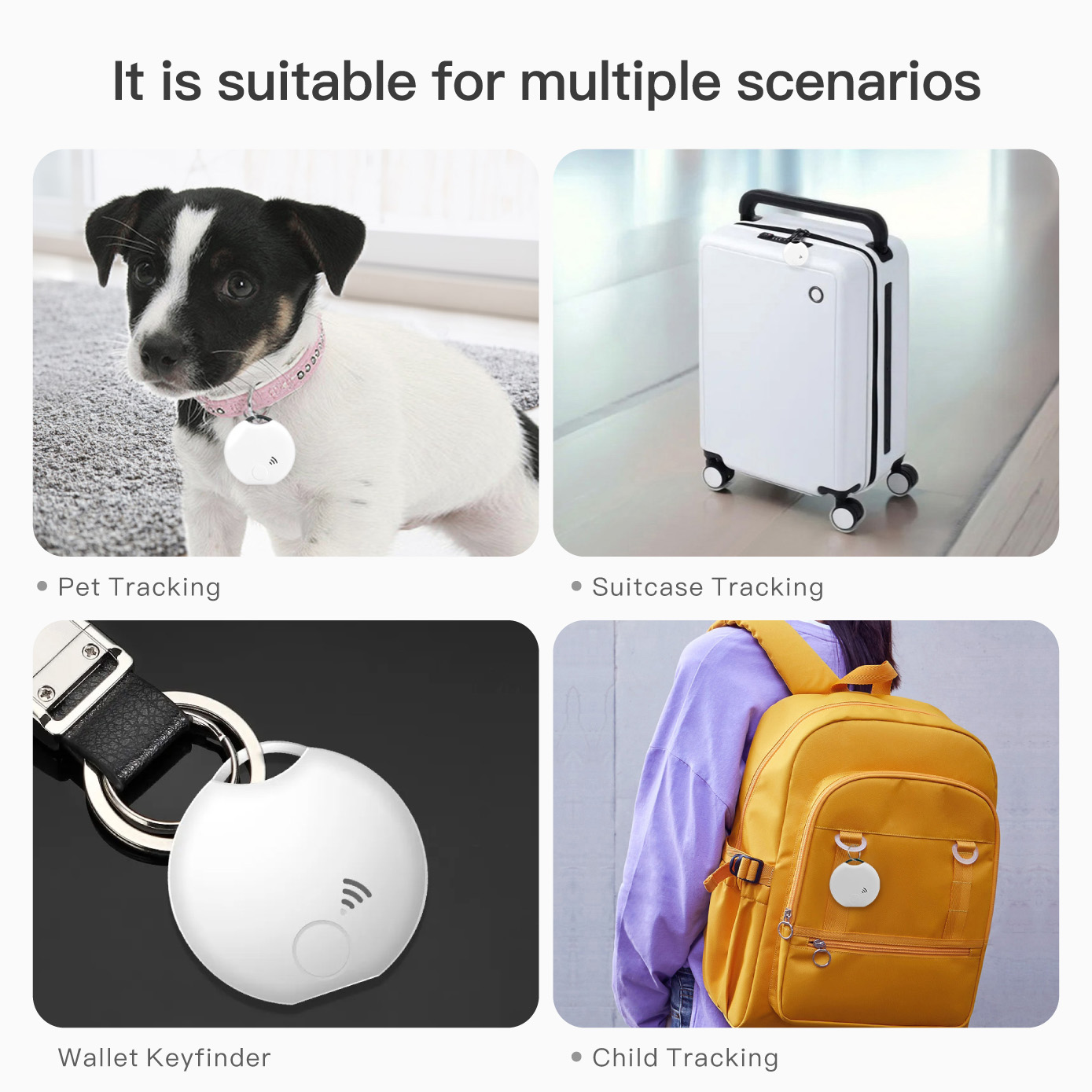 Mini-balise de localisation anti-perte Bluetooth
